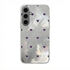 Samsung - Galaxy S25 Plus Zebana Pink Heart Silikon Kılıf - Lila