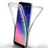 Samsung - Galaxy S9 Plus Şeffaf 360 Tam Koruma Silikon Kılıf - Şeffaf