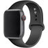 Zebana ZK4 Soft Touch Silikon Apple Watch 42mm/44mm/45mm/46 mm Uyumlu Kordon– Esnek, Hafif, Yumuşak (SAAT DAHİL DEĞİLDİR) - Siyah