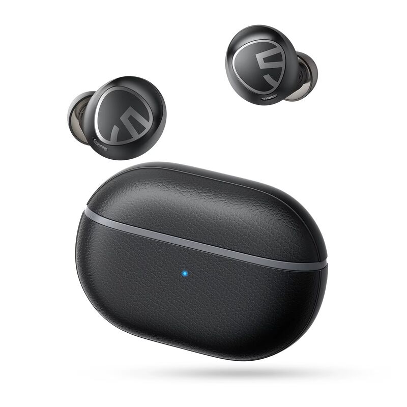 SoundPEATS Free2 Classic 30 Saat Çalma Süresine Sahip Bluetooth V5.1 Bluetooth Kulaklık - Siyah