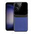 TECNO - Camon 20 Pro 4G Zebana Lens Deri Kılıf - Lacivert