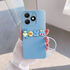 TECNO - Spark 20 Zebana Love Bear Silikon Kılıf - Açık Mavi