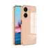 Vivo - Y16 Zebana Golden Silikon Kılıf - Rose Gold