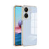 Vivo - Y16 Zebana Golden Silikon Kılıf - Açık Mavi