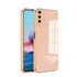 Vivo - Y20 Zebana Golden Silikon Kılıf - Rose Gold