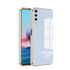 Vivo - Y20 Zebana Golden Silikon Kılıf - Açık Mavi