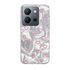 Vivo - Y36 Zebana Pink Heart Silikon Kılıf - Pembe