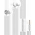 Wiwu Earbuds 102 3.5mm Yüksek Ses Kalite Kulaklık - Beyaz