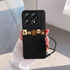 Xiaomi - Mi 14T Zebana Love Bear Silikon Kılıf - Siyah - Kahverengi
