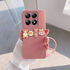 Xiaomi - Mi 14T Zebana Love Bear Silikon Kılıf - Pembe