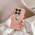 Xiaomi - Mi 14T Zebana Velvix Silikon Kılıf - Rose Gold