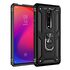 Xiaomi - Mi 9T Panzer Yüzüklü Kılıf - Siyah
