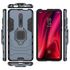 Xiaomi - Mi 9T Verüs Yüzüklü Silikon Kenar Kılıf - Mavi