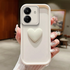 Xiaomi - Poco C65 Zebana Amour Silikon Kılıf - Krem Rengi