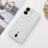 Xiaomi - Poco C65 Zebana Kartlıklı Sweet Yumuşak Silikon Kılıf - Beyaz