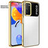 Xiaomi - Poco M3 Zebana Glint Silikon Kılıf - Gold
