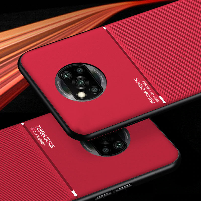 Xiaomi Poco X3 Pro Kılıf Kırmızı Zebana Design Silikon Kılıf 2485