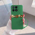 Xiaomi - Poco X6 Pro 5G Zebana Love Bear Silikon Kılıf - Kahverengi - Yeşil