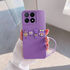 Xiaomi - Poco X6 Zebana Love Bear Silikon Kılıf - Lila
