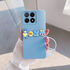 Xiaomi - Poco X6 Zebana Love Bear Silikon Kılıf - Açık Mavi