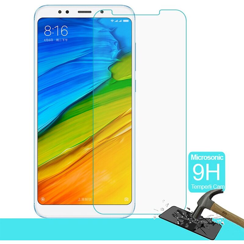 Xiaomi - Redmi 5 Cam Ekran Koruyucu - Şeffaf