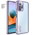 Xiaomi - Redmi Note 10 Pro Zebana Glint Silikon Kılıf - Lila