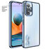 Xiaomi - Redmi Note 10 Pro Zebana Glint Silikon Kılıf - Açık Mavi