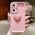 Xiaomi - Redmi Note 10S Zebana Amour Silikon Kılıf - Pembe