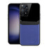 Xiaomi - Redmi Note 11 Zebana Lens Deri Kılıf - Lacivert