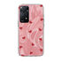 Xiaomi - Redmi Note 11 Pro 4G Zebana Pink Heart Silikon Kılıf - Kırmızı