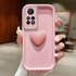 Xiaomi - Redmi Note 11 Pro Zebana Amour Silikon Kılıf - Pembe