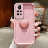 Xiaomi - Redmi Note 12 Pro 4G Zebana Amour Silikon Kılıf - Pembe