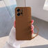 Xiaomi - Redmi Note 12 Zebana Love Yumuşak Silikon Kılıf - Kahverengi