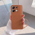 Xiaomi - Redmi Note 13 4G Zebana Love Yumuşak Silikon Kılıf - Kahverengi