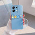 Xiaomi - Redmi Note 13 Pro 4G Zebana Love Bear Silikon Kılıf - Açık Mavi