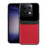Xiaomi - Redmi Note 13 Pro 5G Zebana Lens Deri Kılıf - Kırmızı