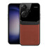 Xiaomi - Redmi Note 13 Pro Plus 5G Zebana Lens Deri Kılıf - Kahverengi
