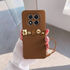 Xiaomi - Redmi Note 14 Pro 5G Zebana Love Bear Silikon Kılıf - Kahverengi