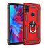 Xiaomi - Redmi Note 7 Panzer Yüzüklü Kılıf - Kırmızı