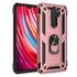 Xiaomi - Redmi Note 8 Pro Panzer Yüzüklü Kılıf - Rose Gold