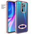 Xiaomi - Redmi Note 8 Pro Zebana Glint Silikon Kılıf - Rose Gold