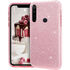 Xiaomi - Redmi Note 8 Shining Simli Silikon Kılıf - Pembe