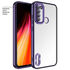 Xiaomi - Redmi Note 8 Zebana Glint Silikon Kılıf - Derin Mor