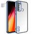 Xiaomi - Redmi Note 8 Zebana Glint Silikon Kılıf - Mavi