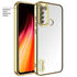 Xiaomi - Redmi Note 8 Zebana Glint Silikon Kılıf - Gold