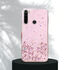 Xiaomi - Redmi Note 8 Zebana Love Simli Silikon Kılıf - Pembe