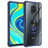 Xiaomi - Redmi Note 9 Pro Max Mola Shockproof Yüzüklü Kılıf - Mavi