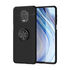 Xiaomi - Redmi Note 9 Pro Max Zebana Yüzüklü Silikon Kılıf - Siyah