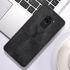 Xiaomi - Redmi Note 9 Silikon Kenar Kumaş Kılıf - Siyah