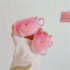 Zebana AP-01 Kalpli Airpods Pro Silikon Kılıf - Pembe